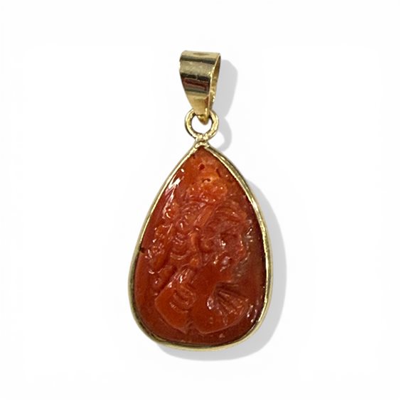 Pendente Mandile 1922 Donna Coralli in Oro Corallo 1MCICO3 - 1MCICO3